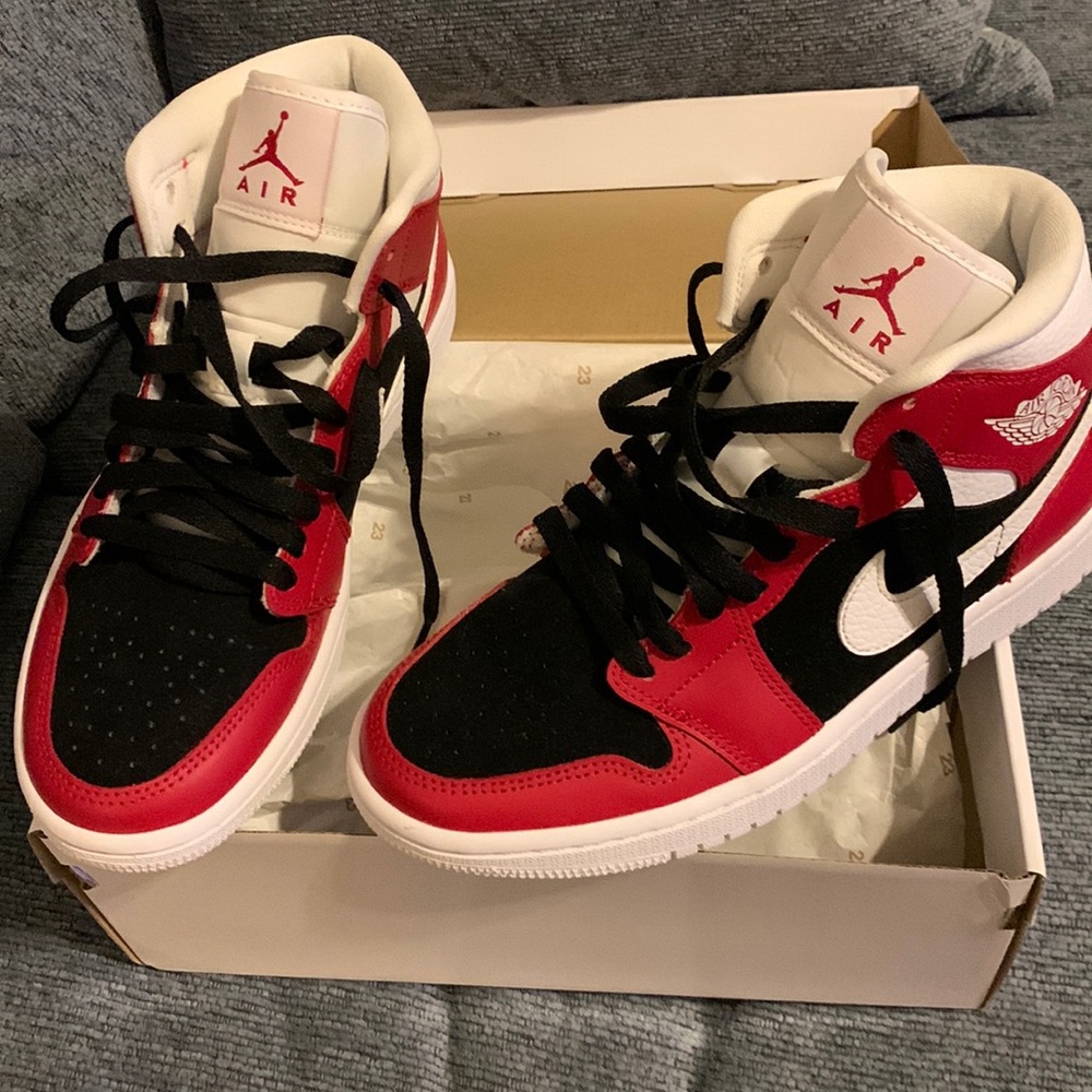 Women’s Air Jordan 1 Mid 7.5 - New with box, no tags. Never worn.